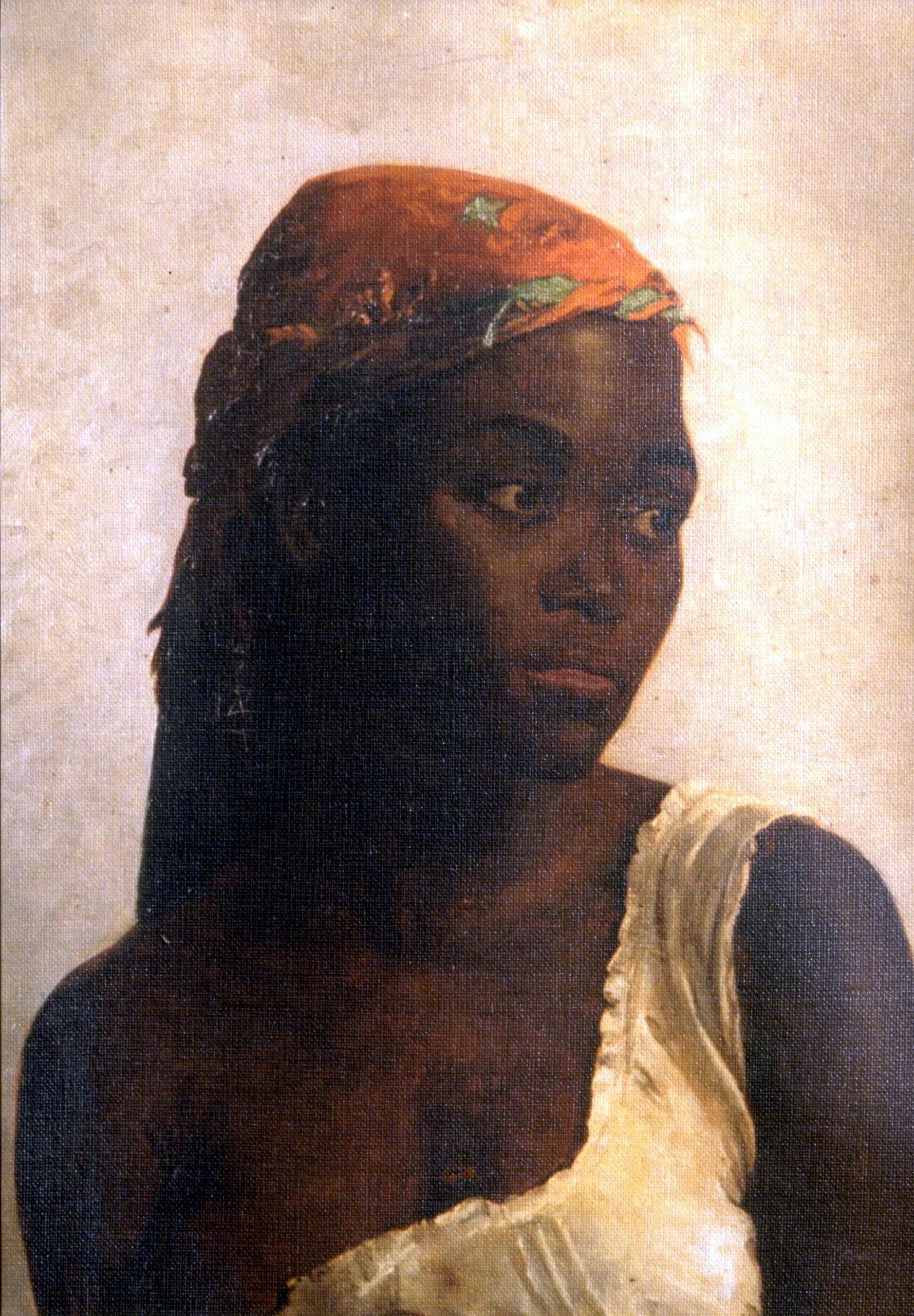 La Negresse by May Alcott Nierikerr, 1879. Oil on Canvas.